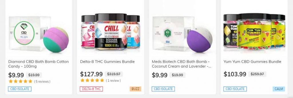 diamond cbd product categories