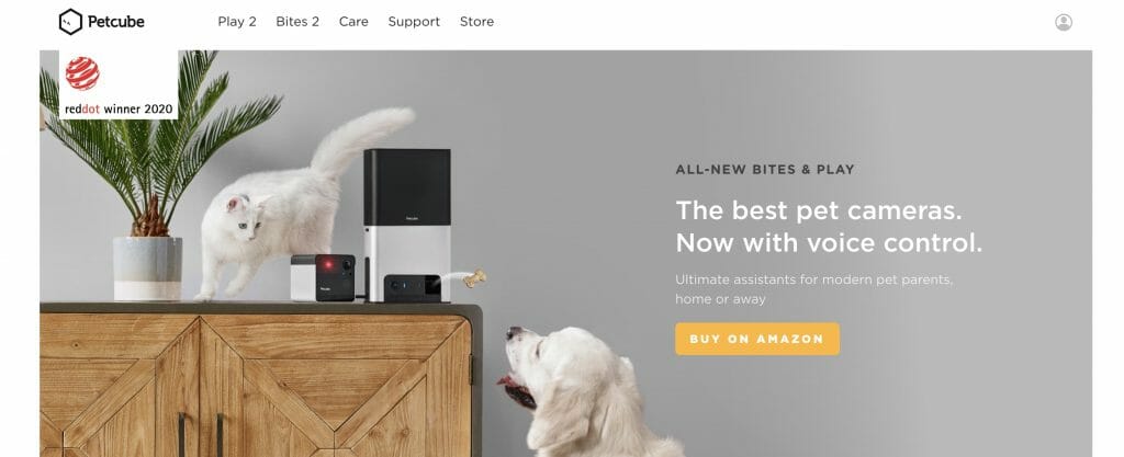 PetCube Affiliate Program Homepage