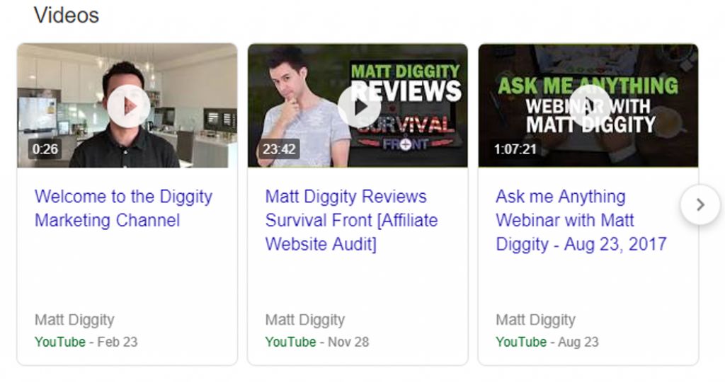 video carousel matt